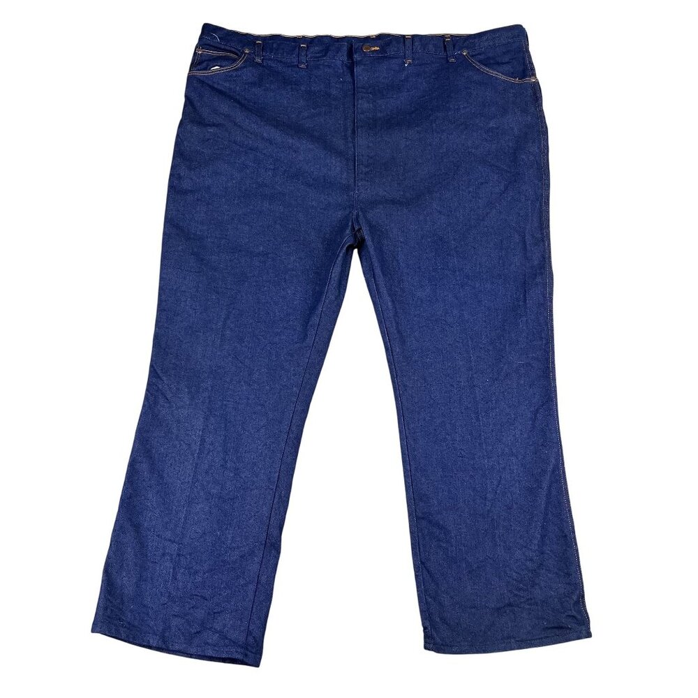Wrangler Jeans Mens 54x30 Blue Vintage 85301PS Straight Leg Denim Made in USA‎
